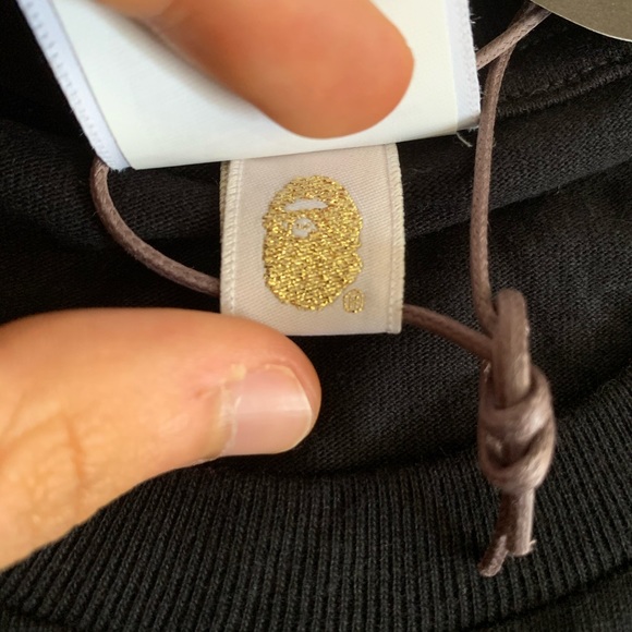 Bape A Bathing Galaxy Glow Ape Head Tee Small - Picture 4 of 5